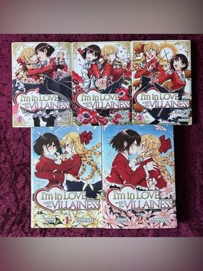 I'm in Love with the Villainess Manga & Light Novel set